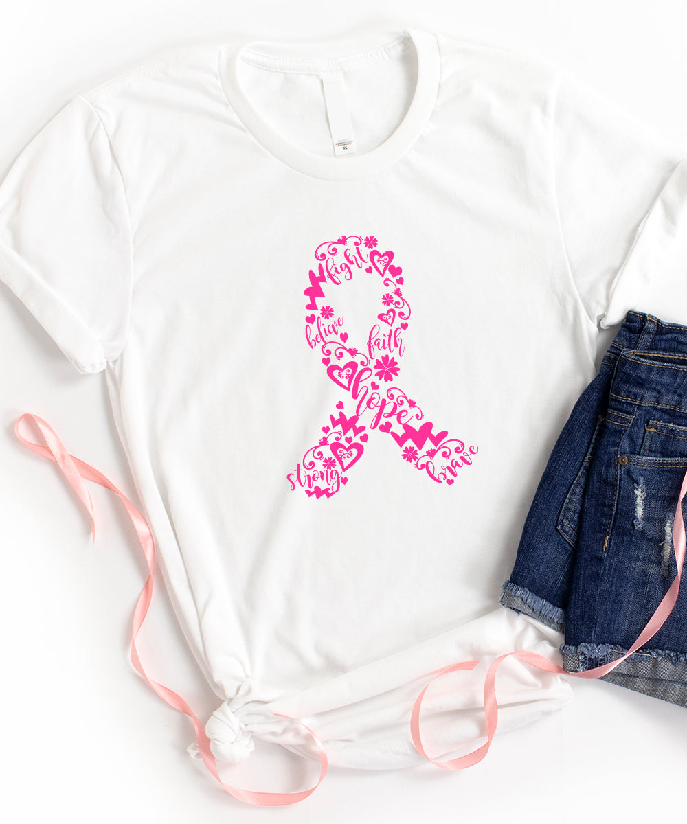 October Breast Cancer Ribbon